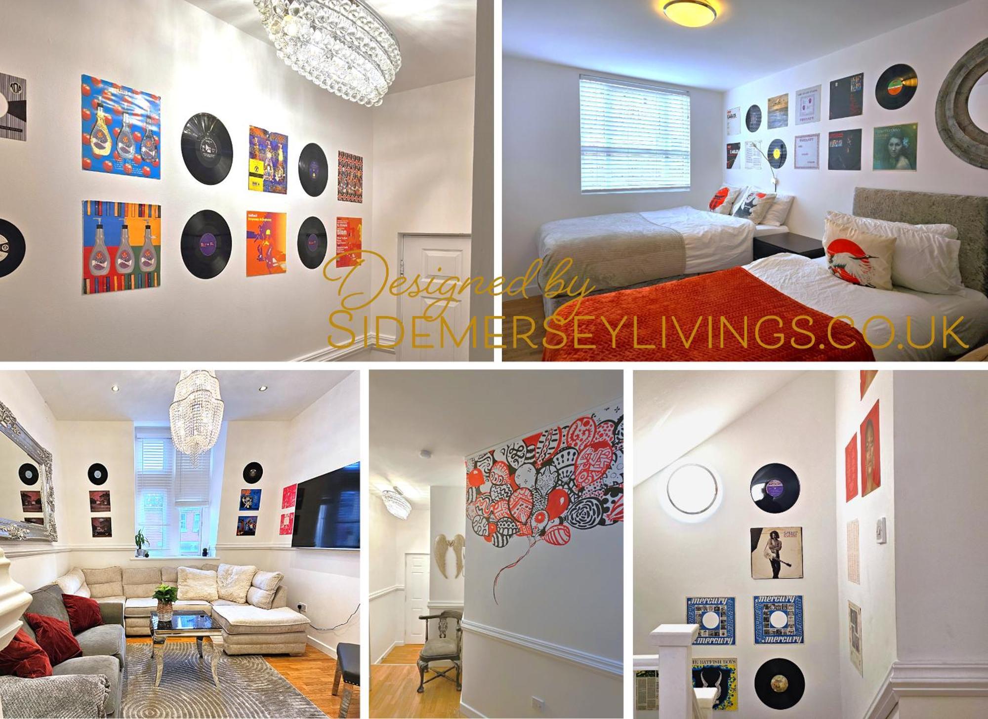 Sidemersey Livings - Spacious Loft For Bigger Groups - Very Central And Cosy Liverpool Exterior photo